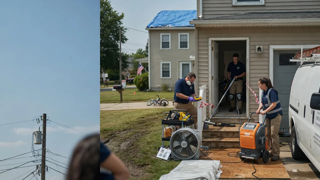 Water Damage Repair in Ottsville, PA near me